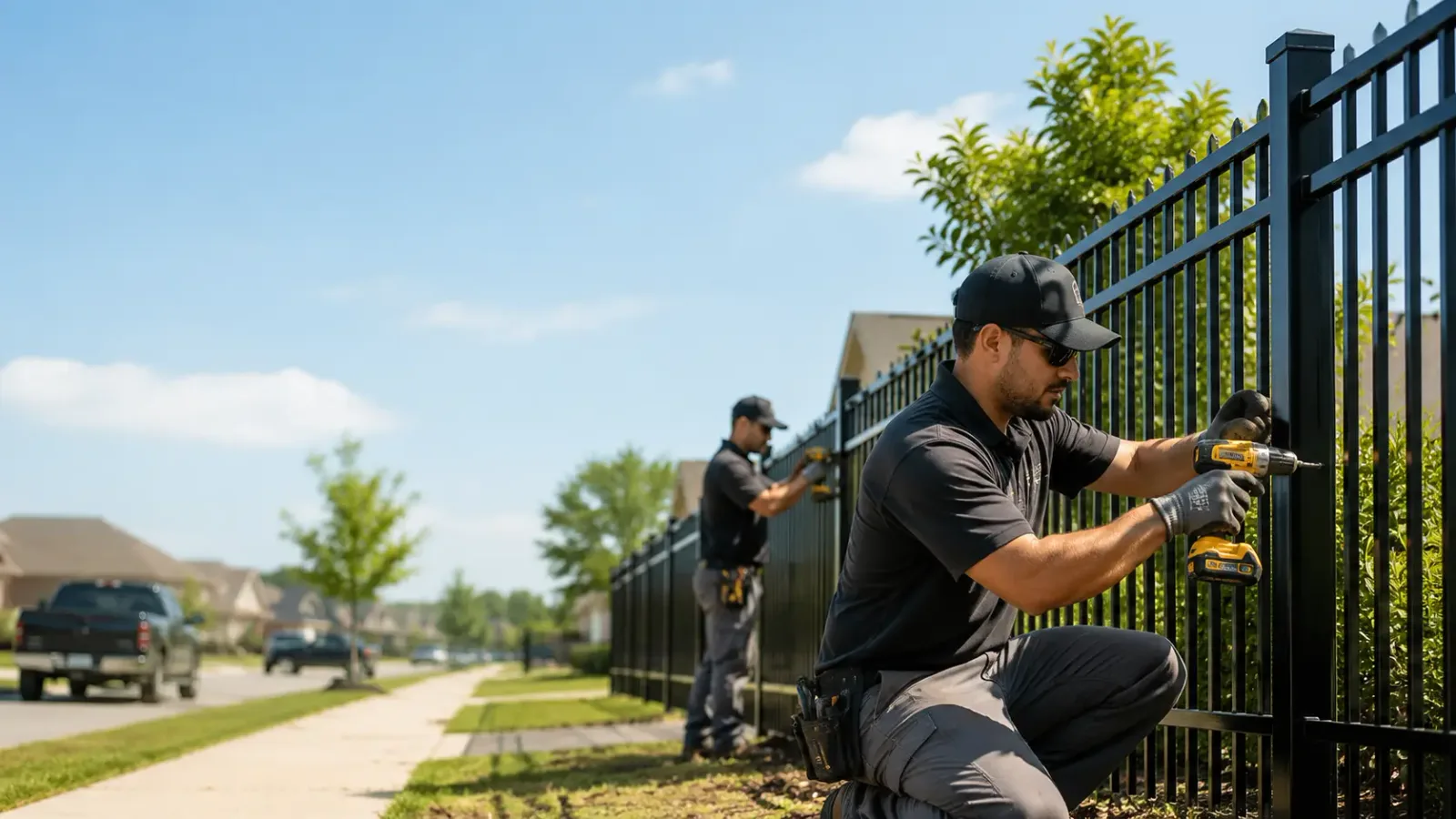 Metal Fence Installation in Rosewood, OH